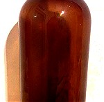  Αντίκα Μπουκάλι Φαρμακοποιού 4 LT Δεκαετίας '70, ειδικού γυαλιού σε ''Κεχριμπαρένιο Καφέ'' (σκούρο)