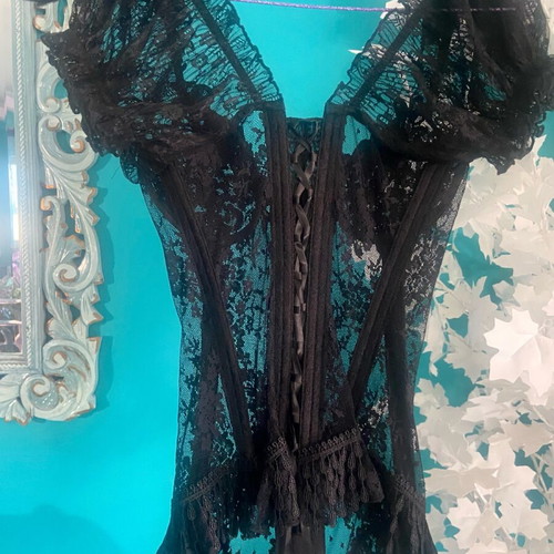 Gothic lace corset
