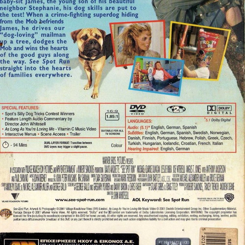 See Spot Run DVD used, comedy action adventure with subtitles