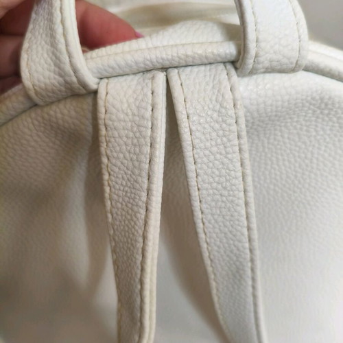 Summer backpack bag used, white