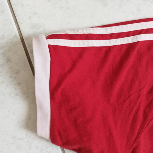 Μπλούζα κοντομάνικη Adidas XL μεταχειρισμένη, κόκκινη