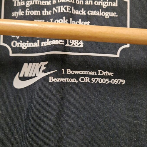 Nike jacket black Large like new