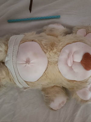 Furskins Baby Thistle Xavier Roberts vintage 80s like new