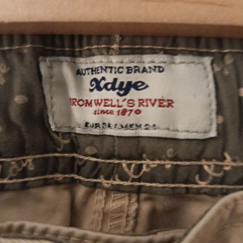 XDYE Cotton Bermuda shorts like new, size S, beige
