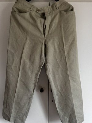 Αυθεντικό ανδρικό παντελόνι Brioni IT 50 L, μπεζ χακί