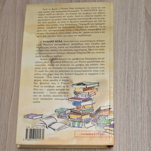 Set of 2 children’s books Matilda and Without Family like new