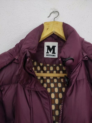 Missoni down jacket like new, multicolor
