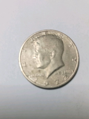Half Dollar Coin 1972 used