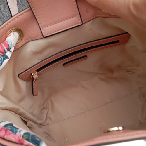 Pollini crossbody bag new, dusty apple color
