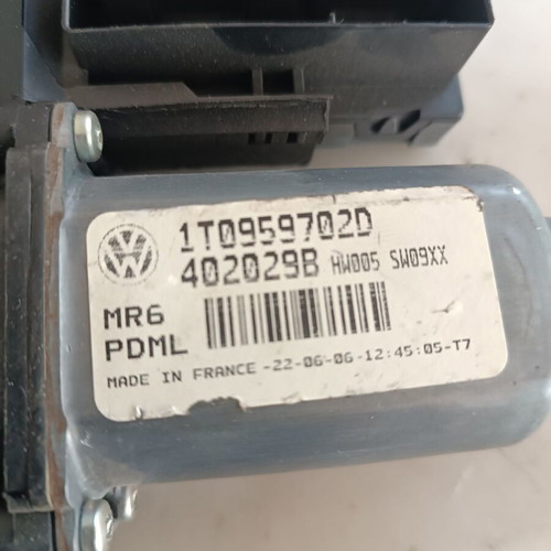 Front right window motor for Skoda Octavia '05-'08 like new