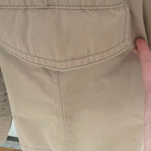 Massimo Dutti men's beige trench coat, classic double-breasted