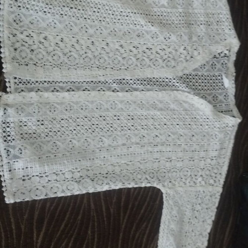 Zara perforated cardigan for girl 5 years like new, size 110 cm, white