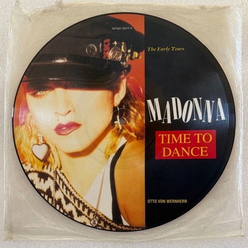 Madonna Otto Von Wernherr Time to Dance 12'' Picture Disc Like New