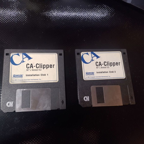 CA-Clipper version 5.2 software used