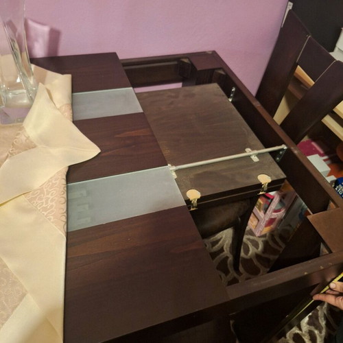Τραπεζαρία με 3 καρέκλες μεταχειρισμένη, Μ160×Π90×Υ80cm