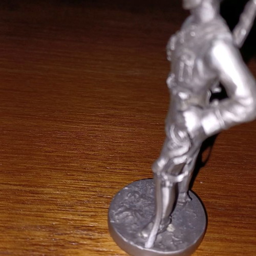 Figure of Greek Cavalryman 1912 made of Pewter like new