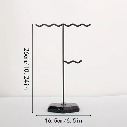 Jewelry Display Stand like new, black for earrings and necklaces