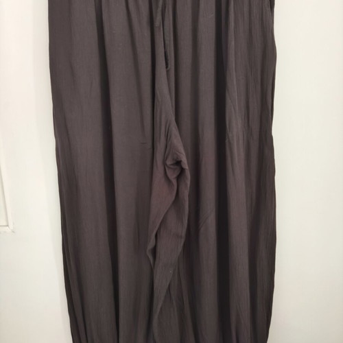 Pull & Bear black wide-leg pants, size L