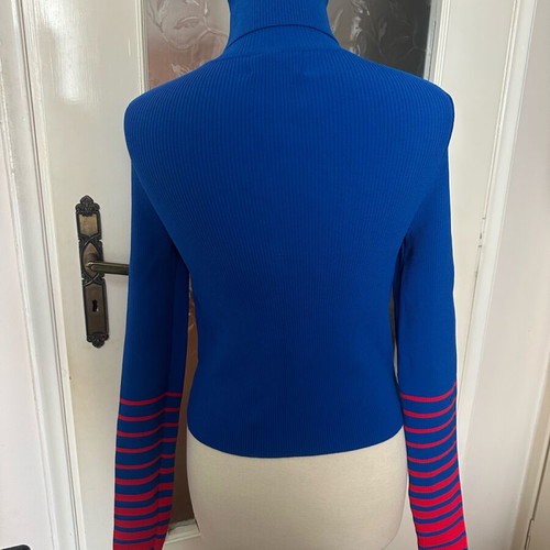 Tommy Hilfiger x Gigi Hadid blue turtleneck sweater like new, size M
