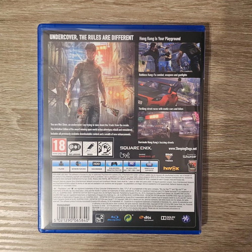 Sleeping Dogs PS4 game