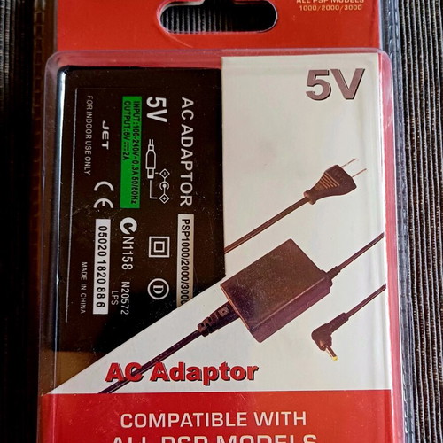 PSP power adapter charger new for all models 1000/2000/3000