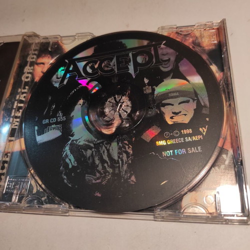 Accept Breakers on Stage EP CD like new, metal