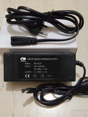 Universal power supply SW-0229 24V DC 1.5A, new