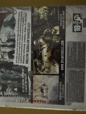 Splinter Cell Double Agent Hungary Version PC Game like new