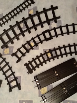 Train tracks used for toy spare parts