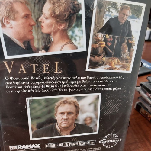 Vatel movie like new, romantic social drama