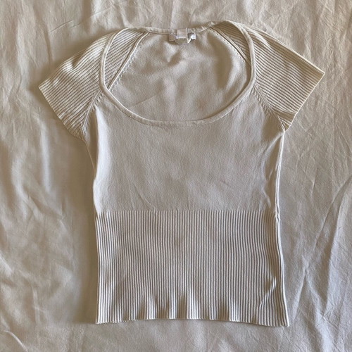 Mango white T-shirt size S used