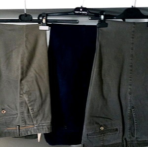 Παντελόνια Chino Boss, Herny Cottons, Massimo Dutti - 34 νούμερο