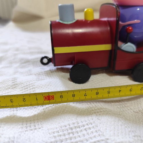 Pig Grandpa Pig's Train toy like new