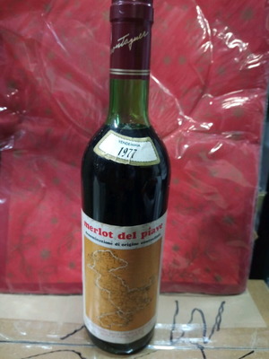 Merlot κρασί 1977