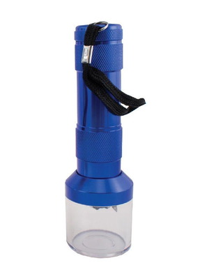 Electric aluminum grinder blue new