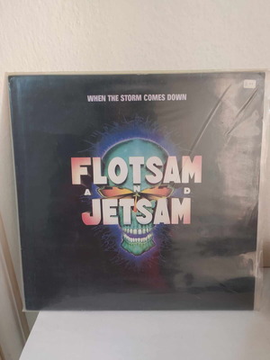 Flotsam And Jetsam When The Storm Comes Down LP like new, metal