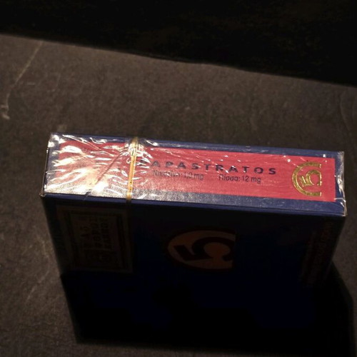 Papastratos "5" Fine American Blend Cigarette Pack New