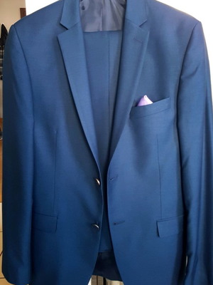 Suit new blue, size M