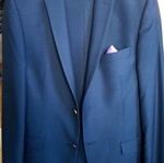 Suit new blue, size M