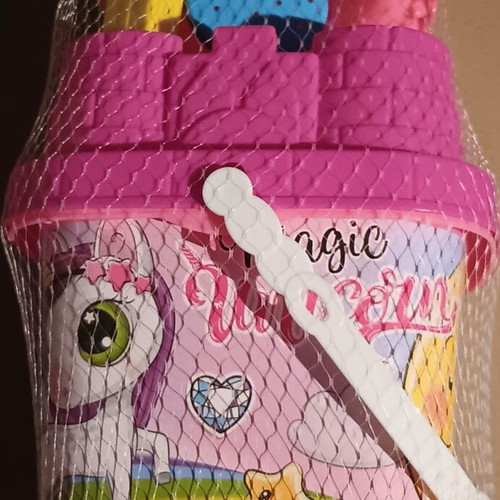 Unicorn children's bucket set new