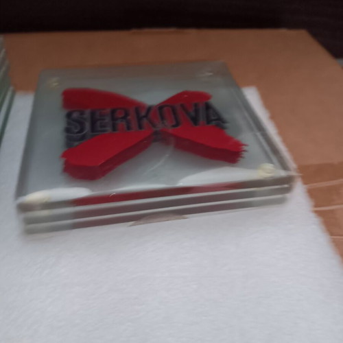 Serkova coaster set used, 6 used and 3 new pieces
