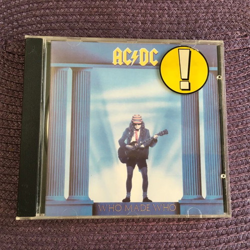 AC/DC Who Made Who CD used, hard rock album