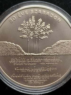 Hungary 3000 forint 2020 Freedom 30 Years coin new