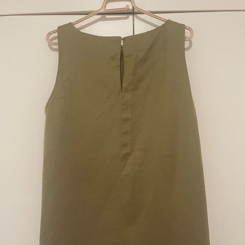 H&M satin dress women's like new, green, size M