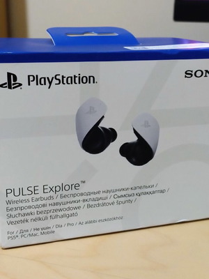 Sony Pulse Explore White Earbuds new for PlayStation 5
