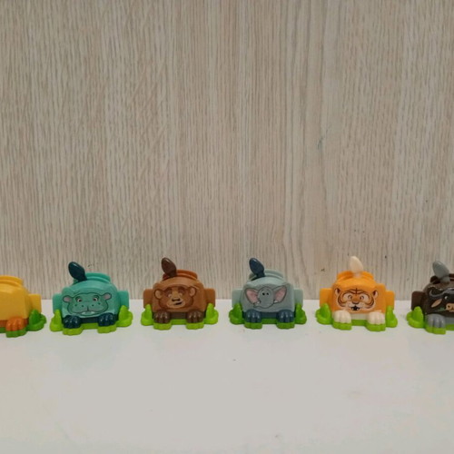 Kinder Surprise Joy figures miniatures Funny Natoons Nature animals collection used