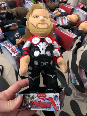 Thor Avengers Age of Ultron 10” plush figure new with tag