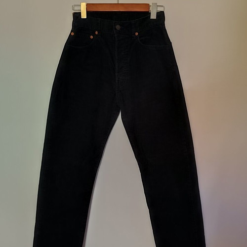 Levi's Reworked Vintage Corduroy Jeans like new, black, size S
