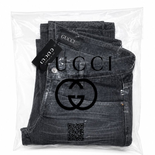 Gucci Jean Small Size 40 Vintage, New, Blue