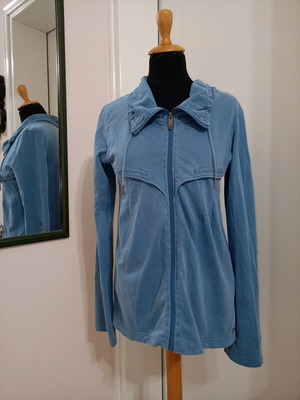 Bench women's sports jacket like new, blue-turquoise, size M/L